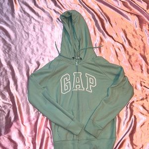 Mint zip up hoodie